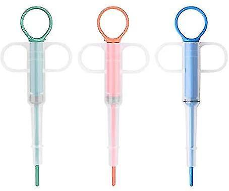 Hggqvvs Pet Pill Pill Dispenser, Medication Feeder Pet Pill Dispensing Tool Soft Tip Pill Syringe on Productcaster.