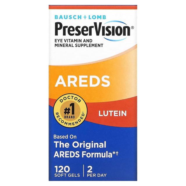 PreserVision, AREDS Lutein, 120 Soft Gels on Productcaster.