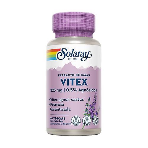 Solaray Chaste tree (Vitex) 225 Mg 60 capsules on Productcaster.