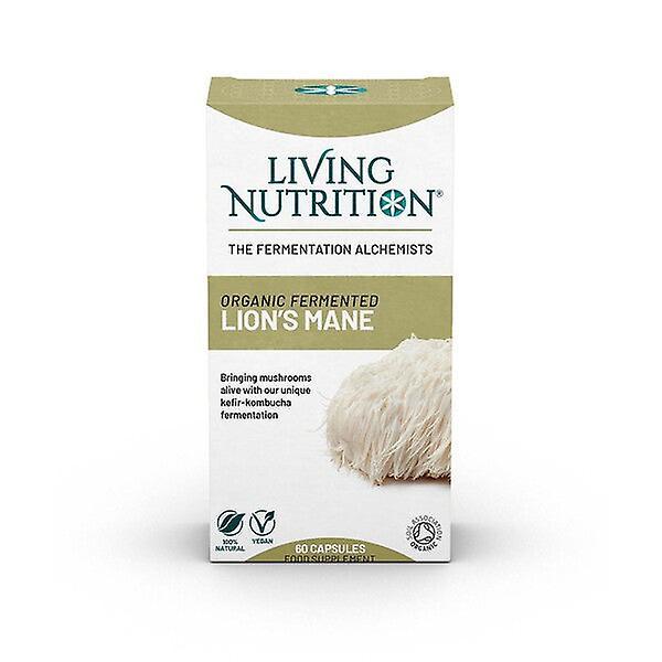 Living nutrition organic fermented lion's mane 60's on Productcaster.