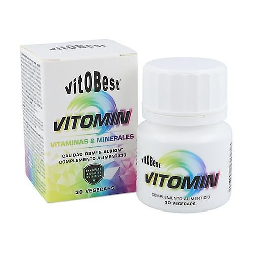 Vit.O.Best Vitomin complex vitamins and minerals 30 vegetable capsules on Productcaster.