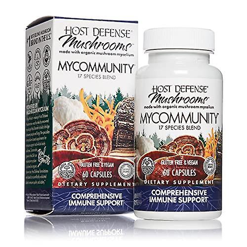 Host defense mycommunity unflavored 60 capsules on Productcaster.