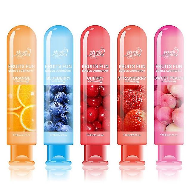 Edible Fruit Flavor Adult Lubricant Gel Lube Edible Oral Sex Sexual Massage Oil,bz Peach flavor on Productcaster.