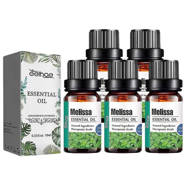 Nowy olejek eteryczny Melissa Officinalis Naturalny środek przeciwstresowy poprawia pamięć 5Pcs on Productcaster.