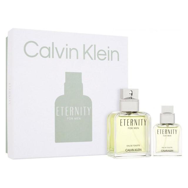 Men's Perfume Set Calvin Klein EDT Eternity 2 Pieces on Productcaster.