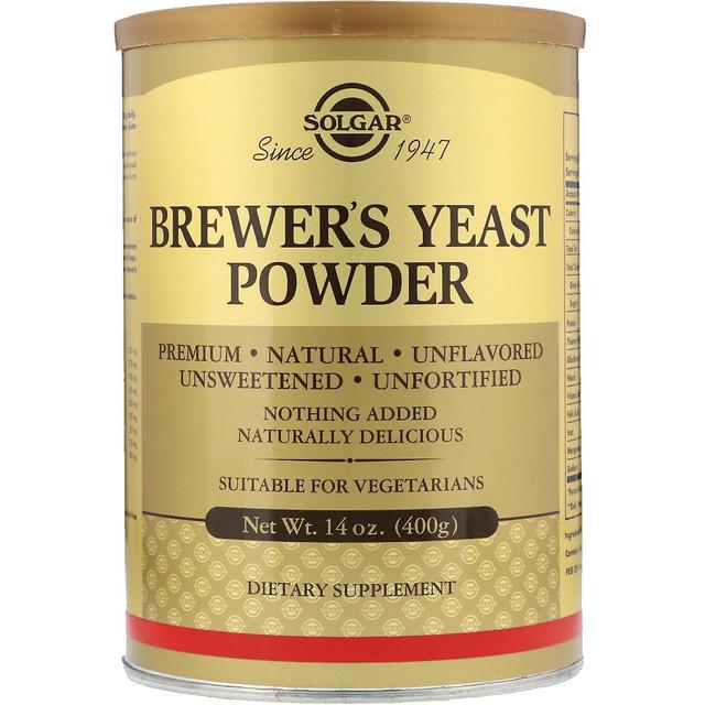 Solgar, Brewer's Lievito Polvere, 14 oz (400 g) on Productcaster.