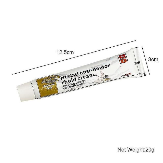 1pcs 20g Herbal Hemorrhoids Cream Internal External Hemorrhoids Anal Fissur on Productcaster.