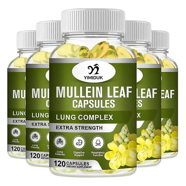 Venalisa Mullein Leaf Capsules Clear Lungs Relieve Cough Digestive Health care Pain Relief Mullein Extract 3 Bottles1 60 pcs on Productcaster.