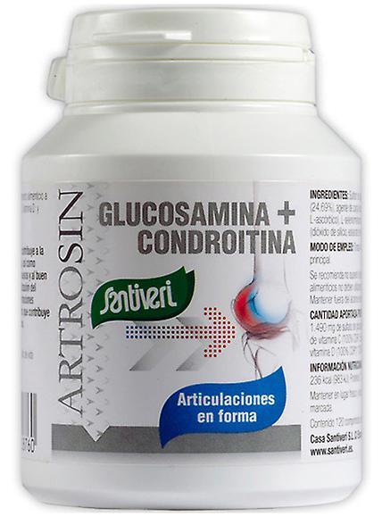 Santiveri Artrosin Glucosamine + Chondroitin 120 Tablets 96 gr on Productcaster.