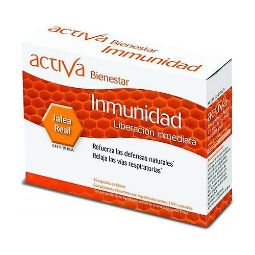 Activa wellness immunity 45 vegetable capsules on Productcaster.