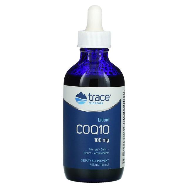 Trace Minerals Spårmineraler , Flytande Q10, Mandarin, 100 mg, 4 fl oz (118 ml) on Productcaster.