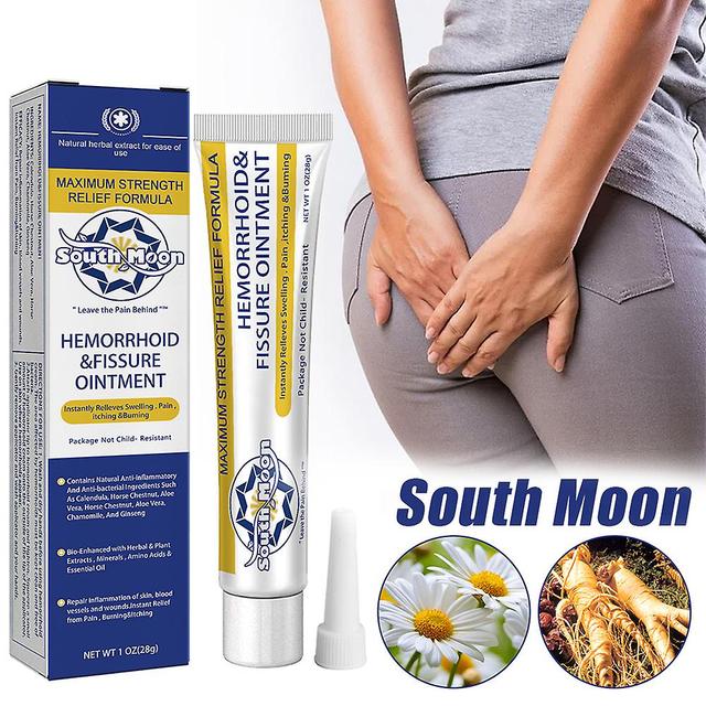 1/2pcs Natural Herbal Hemorrhoid Cream Anal Swelling Itching Care Cream For Anal Healthy Treatment 28g 1pcs on Productcaster.