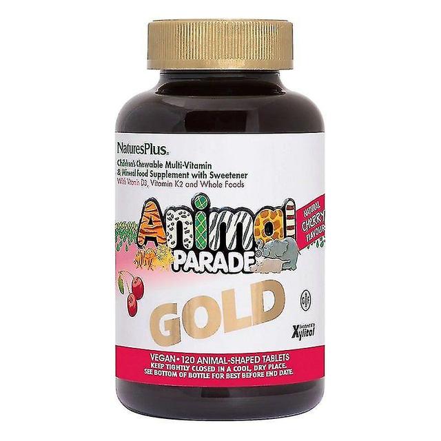 Otwoo Nature's Plus Animal Parade Gold Chewable Multi Cherry Flavour 120 (29932) on Productcaster.