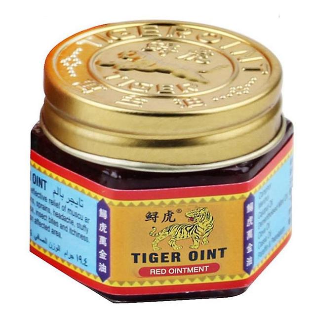 Reduzierter roter Balsam Tiger Medizinische Creme für Insektenstiche, Schmerzen Muskellinderung rot 1pc on Productcaster.