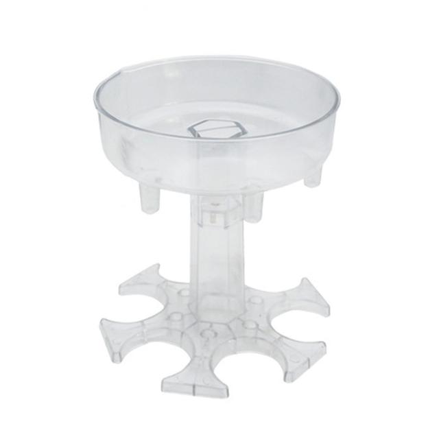 Reheyre Distributeur de tir efficace Plastique contrôlable empêchant le déversement 6 têtes Shot Pourer Bar Fournitures Transparent on Productcaster.