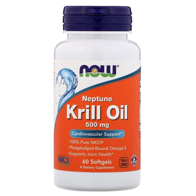 Now Foods, Neptune Krill Oil, 500 mg, 60 Softgels on Productcaster.