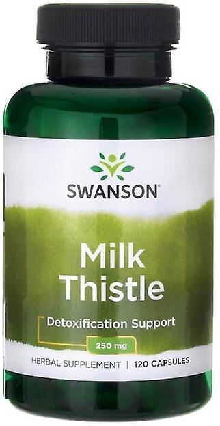 Swanson Milk Thistle Standardized 250 mg 120 Capsules on Productcaster.