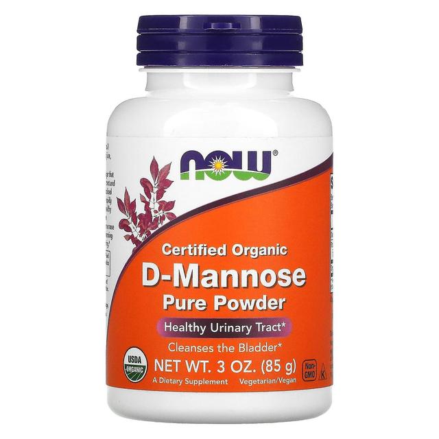 NOW Foods, Certified Organic D-Mannose Pure Powder, 3 oz (85 g) on Productcaster.