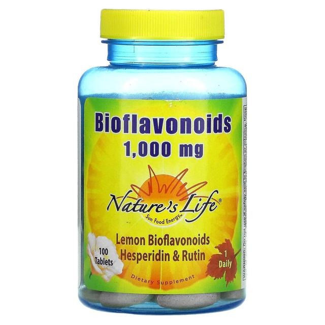 Nature's Life Naturens liv, Bioflavonoider, 1 000 mg, 100 tabletter on Productcaster.