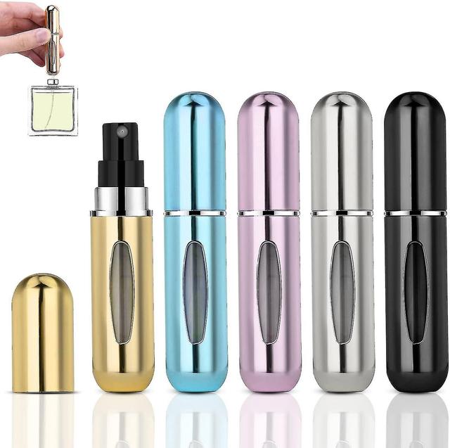 Perfume Spray Bottle, 5pcs Empty Refillable Perfume Spray Bottle on Productcaster.