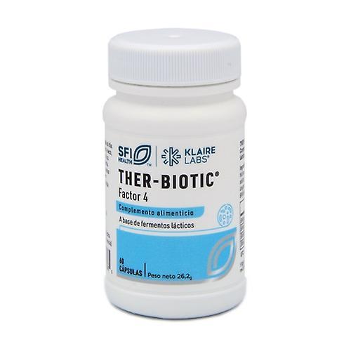 Klaire Labs Ther-Biotic Factor 4 60 capsules on Productcaster.