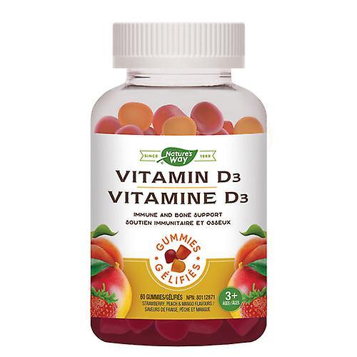 Nature s Way Nature's Way Vitamin D Gummies Immune and Bone Support, 60 Count on Productcaster.