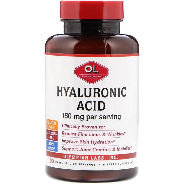 Olympian Labs, Hyaluronic Acid, 150 mg, 100 Capsules on Productcaster.