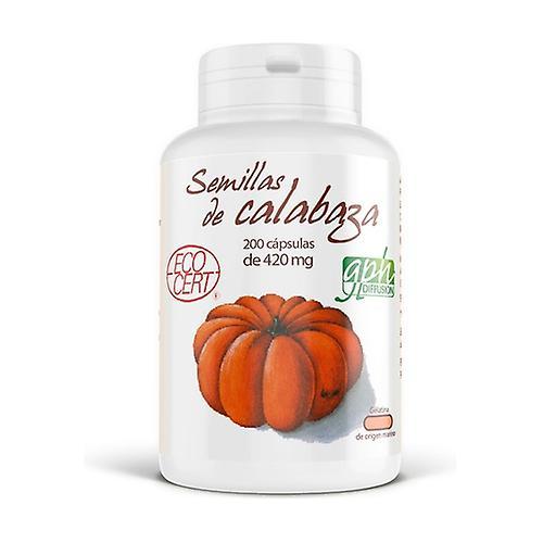 GPH Diffusion Organic pumpkin seeds 420 mg 200 capsules of 420mg on Productcaster.