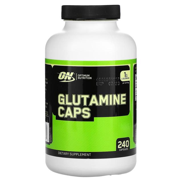 Optimum Nutrition Optymalne odżywianie, Glutamina, 500 mg, 240 Kapsułki on Productcaster.