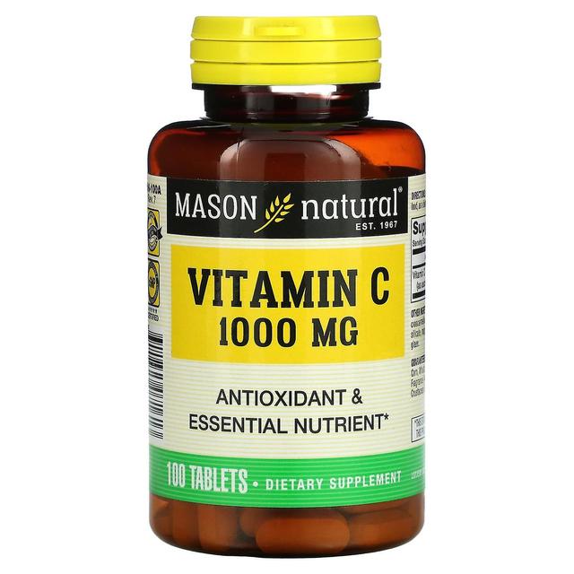 Mason Natural, Vitamin C, 1,000 mg, 100 Tablets on Productcaster.