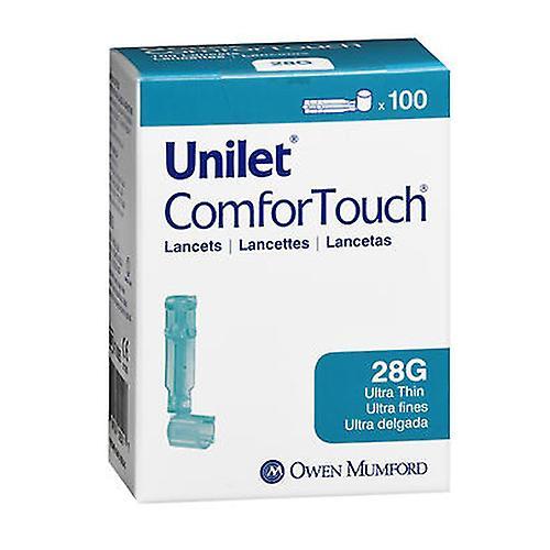 Unilet Comfortouch Ultracienkie lancety, 28G, 100 sztuk każda (opakowanie po 1) on Productcaster.