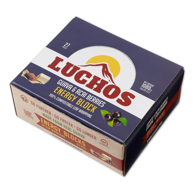 Luchos Energy Blocks Guava and Acai Berries - 27x40g on Productcaster.