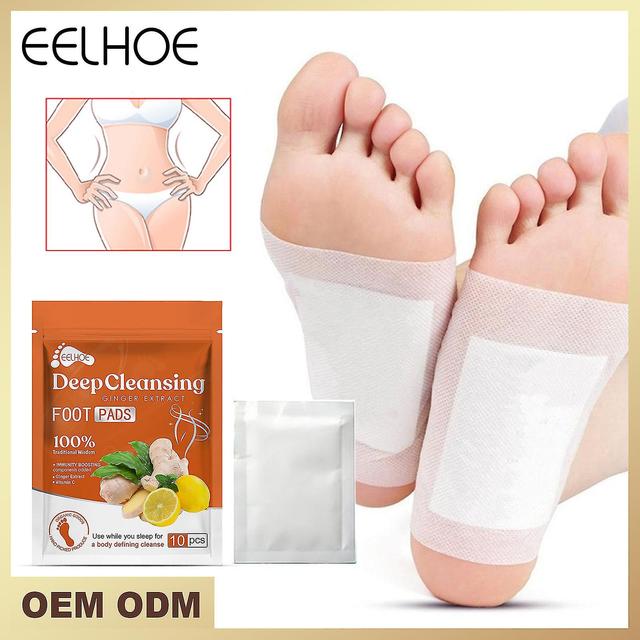 Ginger Detox Foot Patches per alleviare lo stress e dormire profondamente. Piedini disintossicanti naturali al 100% con polvere di zenzero per aiut... on Productcaster.