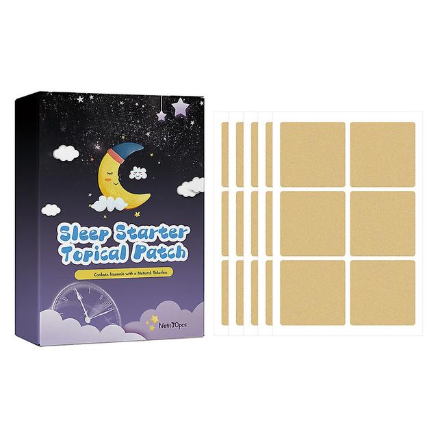 Practical Sleep Aid Sticker Mild Non-irritating Slepping Sticker for Travel Time Different 30pcs on Productcaster.