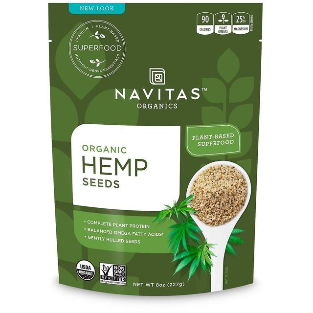 Navitas Organics, Bio Hanf Samen, 8 Unzen (227 g) on Productcaster.