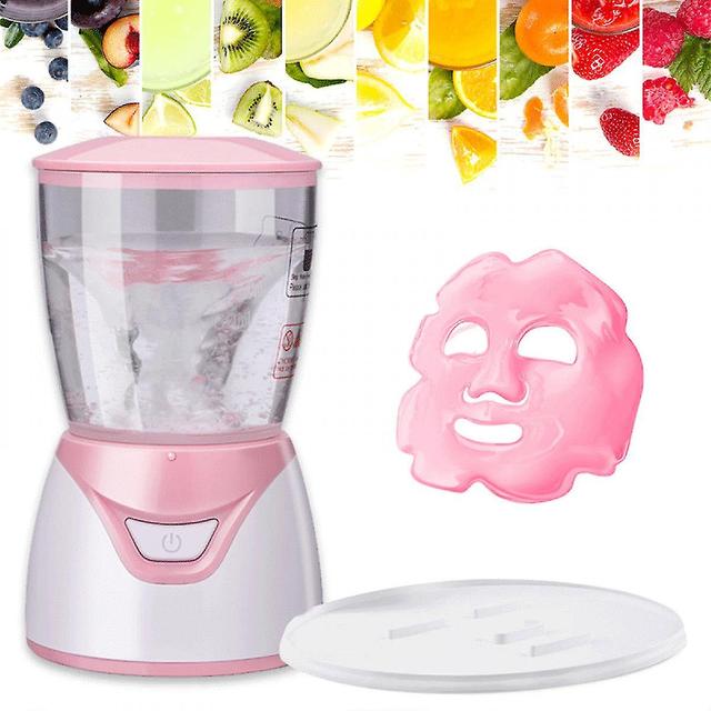 Mask Machine, Diy Natural Fruit Vegetable Collagen Voice Diffusion Full Automation Making Mask,pink on Productcaster.