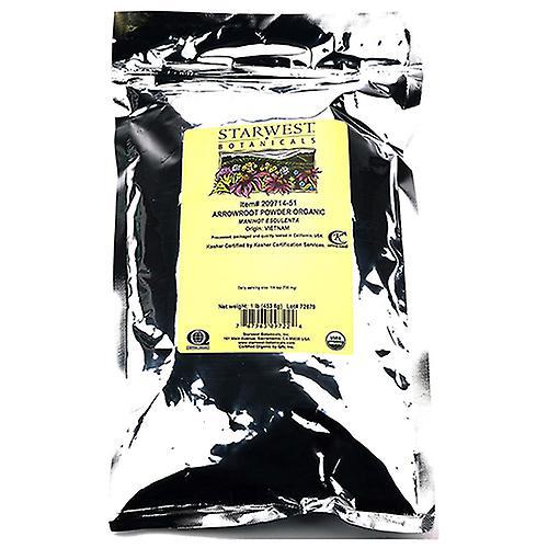 Starwest Botanicals Organic Arrowroot Powder, 1 lb (Pack of 3) on Productcaster.