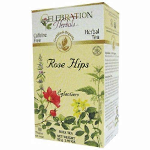 Celebration Herbals Biologische Rozenbottel Pitloze Thee, 60 gram (1 stuks) on Productcaster.