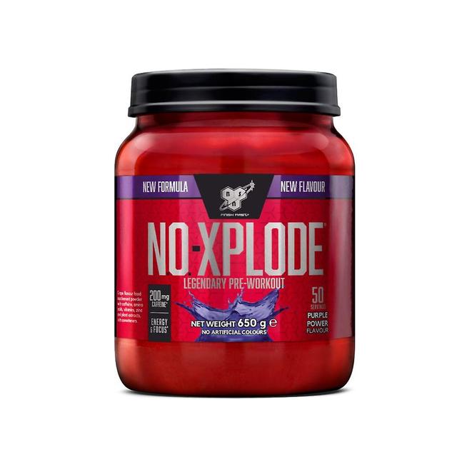 BSN NO Xplode Pre Workout Powder Drives Energy And Focus 650g Purple Power on Productcaster.