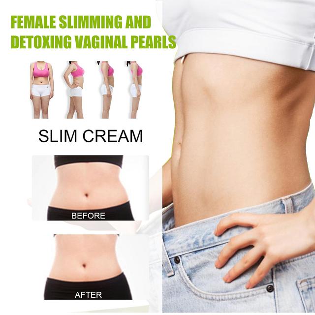 Initially 10pcs Slimming And Qinggong Pill Women's Body Care Drain The Body Of Impurities Tighten The Skin Slenderize on Productcaster.