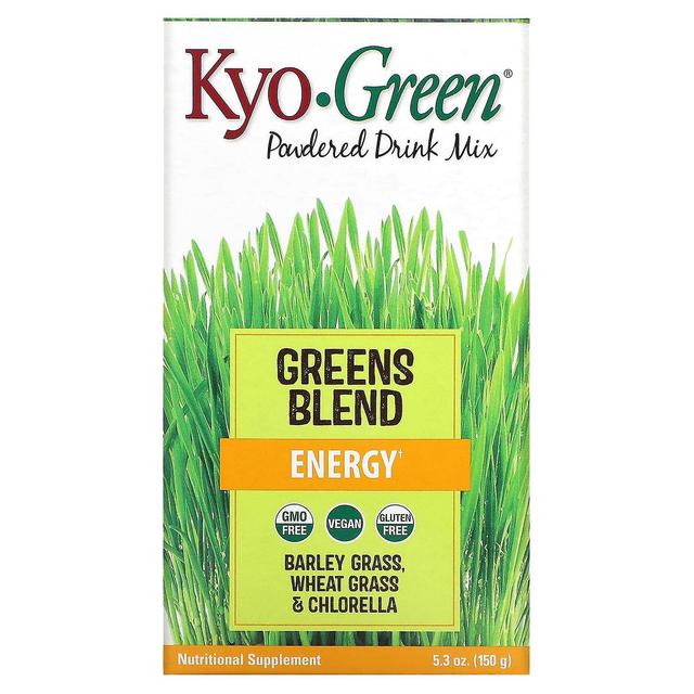 Kyolic, Kyo-Green Mistura de Bebidas em Pó, Energia, 5,3 oz (150 g) on Productcaster.