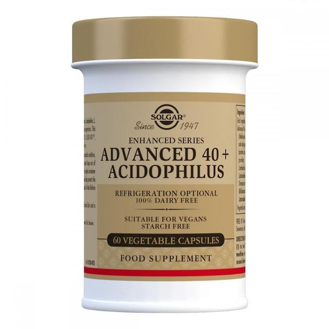 Solgar advanced 40+ acidophilus 60's on Productcaster.