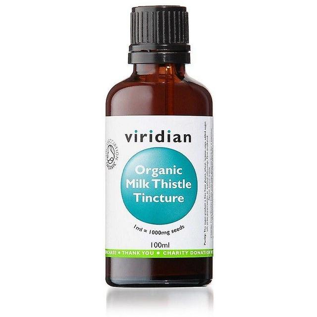 Viridian Milk Thistle Tincture 100ml (616) on Productcaster.