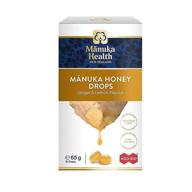 Manuka Health MGO 400+ Manuka Honey Lozenges with Ginger & Lemon 65g on Productcaster.