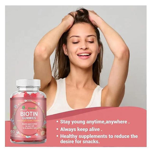 Biotin Gummibärchen | Beauty Gummy Corner Kollagen ergänzt Vitamine und Kollagen regt den Stoffwechsel an 3PCS on Productcaster.