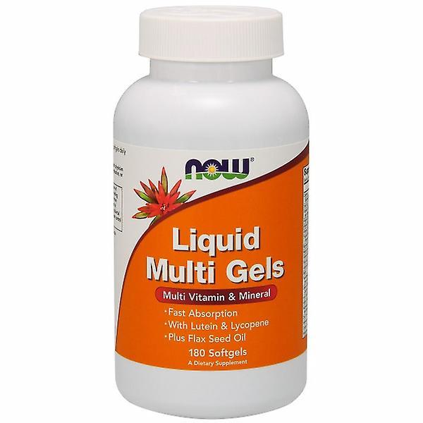 Now Foods Liquid Multi Gels, 180 Softgels (Pack of 4) on Productcaster.