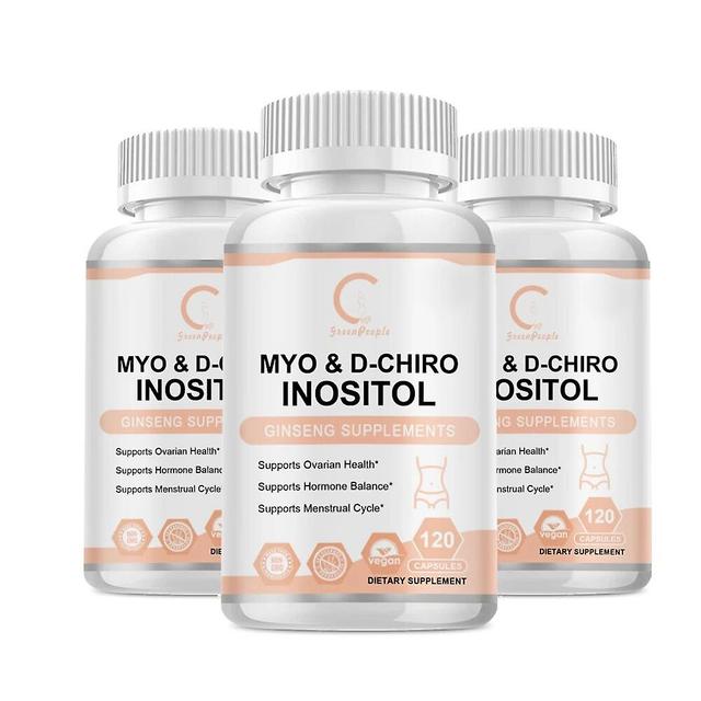 Hikig Natural Myo-Inositol & D-Chiro Inositol Vitamin B8 capsule Fat Redistribution Menstrual-Cycle Care for Women 360pcs on Productcaster.