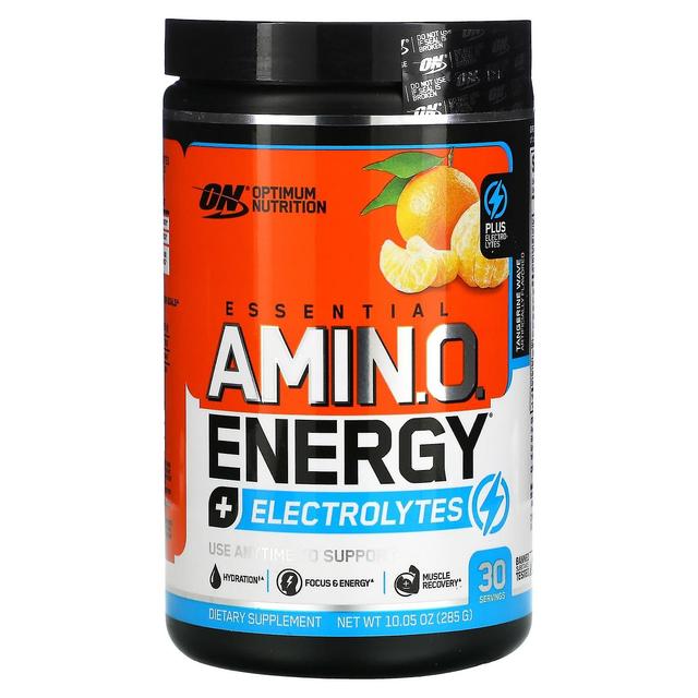 Optimum Nutrition Optimálna výživa, ESSENTIAL AMIN.O. ENERGY + ELEKTROLYTY, Mandarínková vlna, 10,05 oz (285 g) on Productcaster.