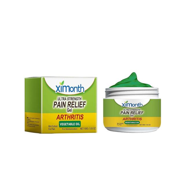 Kĺbová kostná terapia, Artritída Pain Relief Cream Prírodný vzorec Ultra silný krém na úľavu kĺbov 1pc on Productcaster.